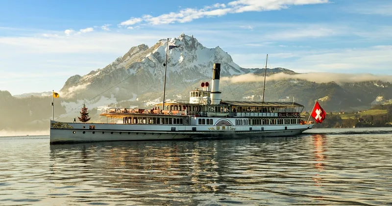 Golden Round Trip: Boat, Cog Railway & Cableway