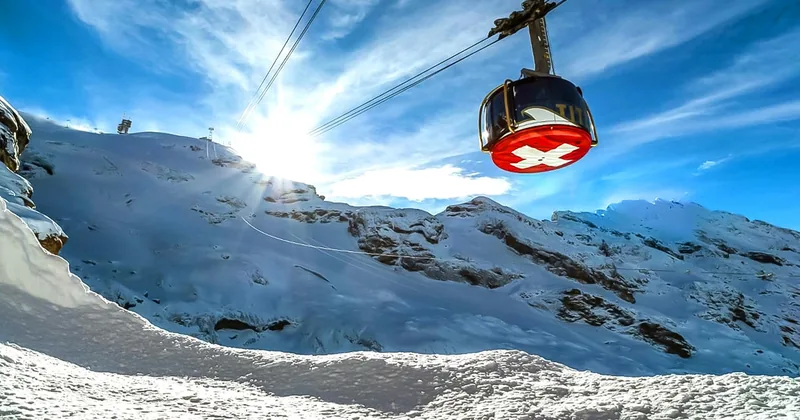 Ab Luzern: Titlis-Halbtagesausflug mit Ice Flyer